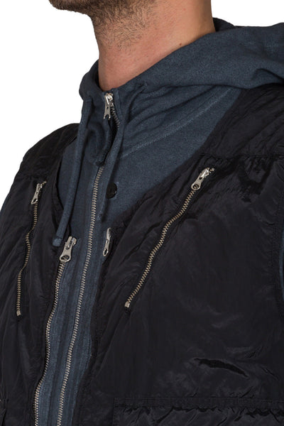 60210 Double Front Hooded Sweat - cooder