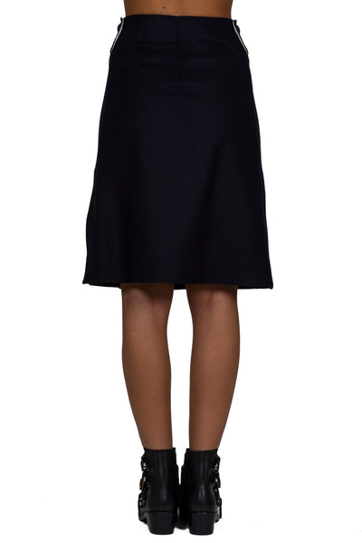 Button Front Skirt - cooder