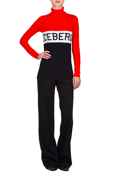 Logo Intarsia Jumper - cooder