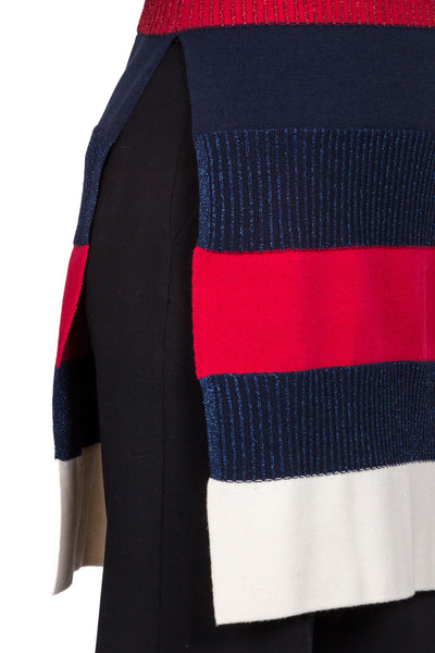 Striped Knitted Dress - cooder