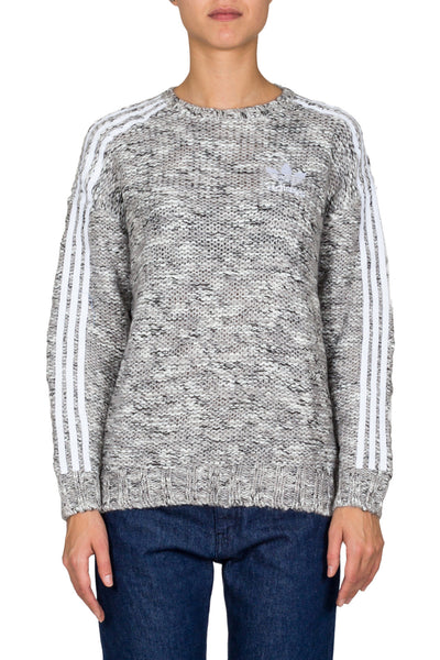 Knit 3-Stripes Sweatshirt - cooder