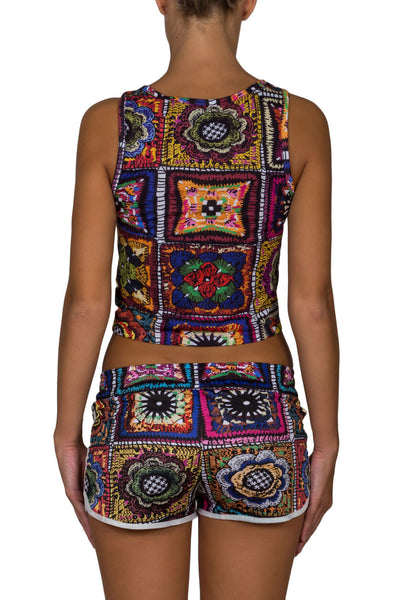 Crochita Crop Tank Top - cooder