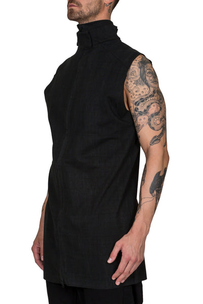 Grain Jsy Vest - cooder