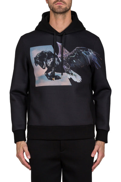 Horse Eagle Hybrid Hoodie - cooder
