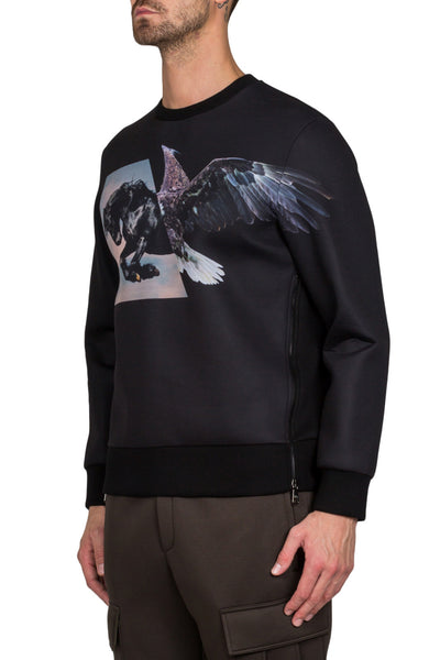 Horse Eagle Hybrid Sweatshirt - cooder