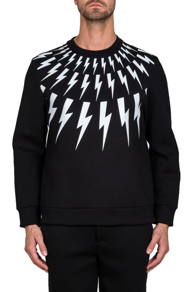 Thunderbolt Fairisle Sweatshirt - cooder