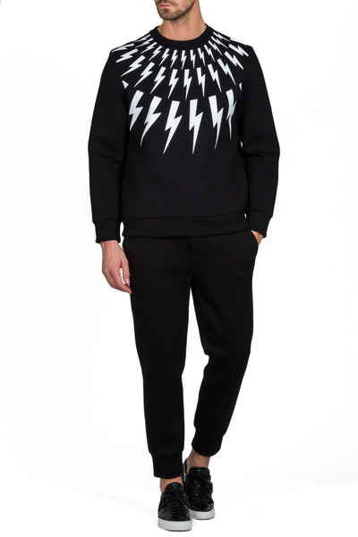 Thunderbolt Fairisle Sweatshirt - cooder