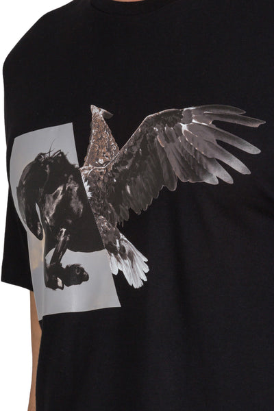 Horse Eagle Hybrid T-Shirt - cooder