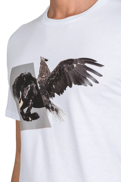Horse Eagle Hybrid T-Shirt - cooder
