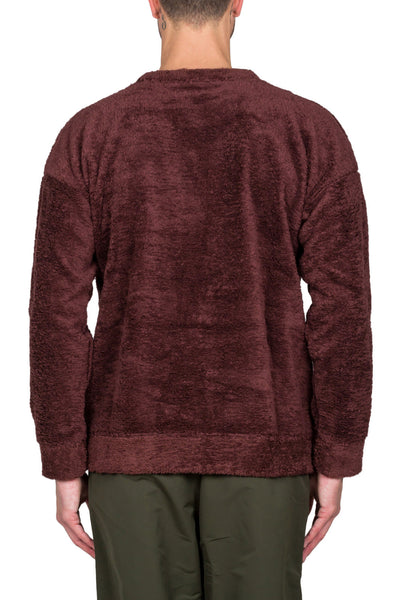 Fallen Future Teddy Crew Sweatshirt - cooder