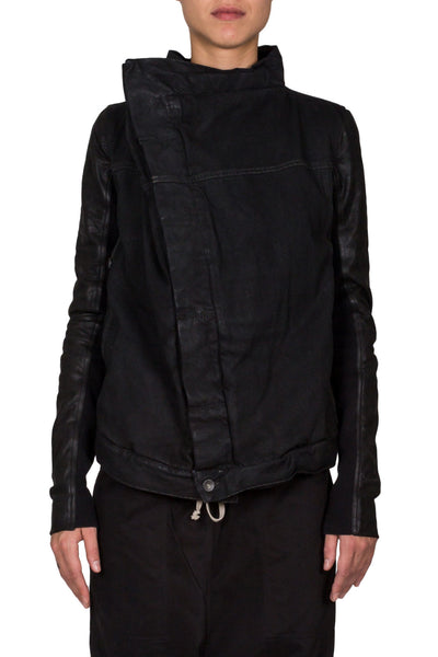 Wide Collar Fitted Jacket - cooder
