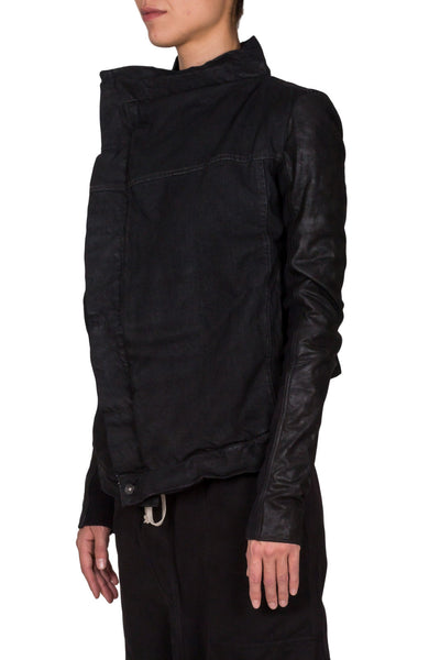 Wide Collar Fitted Jacket - cooder