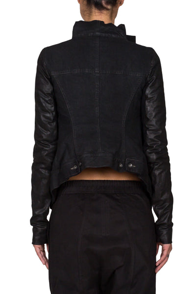 Wide Collar Fitted Jacket - cooder