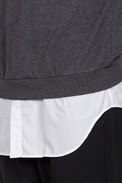 Shirt Tail Sweatshirt - cooder