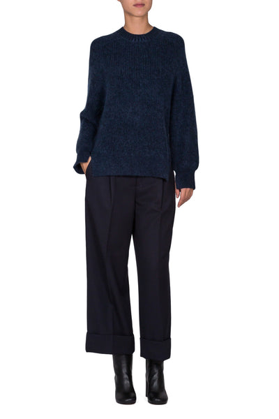 Saddle Crewneck Jumper - cooder