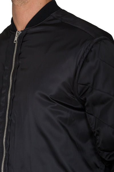 Back Strap Bomber Coat - cooder