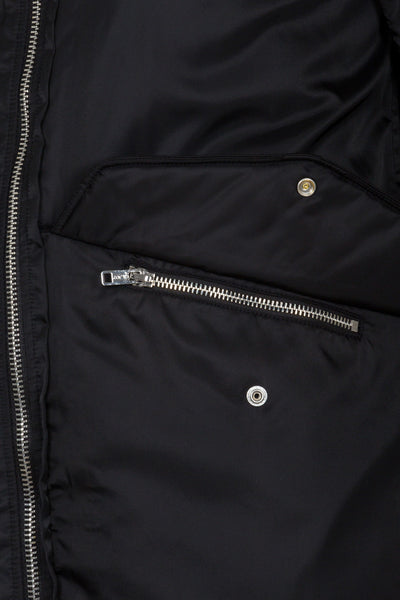 Back Strap Bomber Coat - cooder