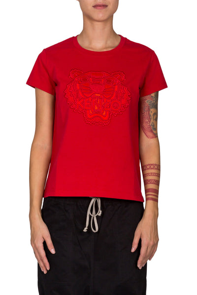 Embroidered Tiger T-Shirt - cooder