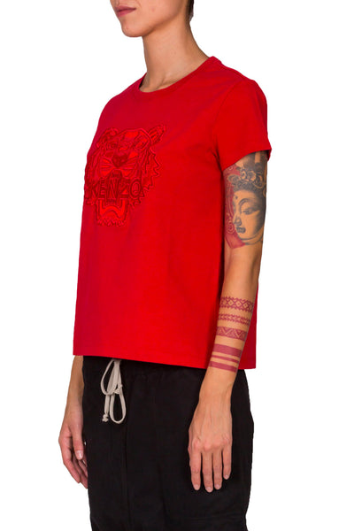 Embroidered Tiger T-Shirt - cooder
