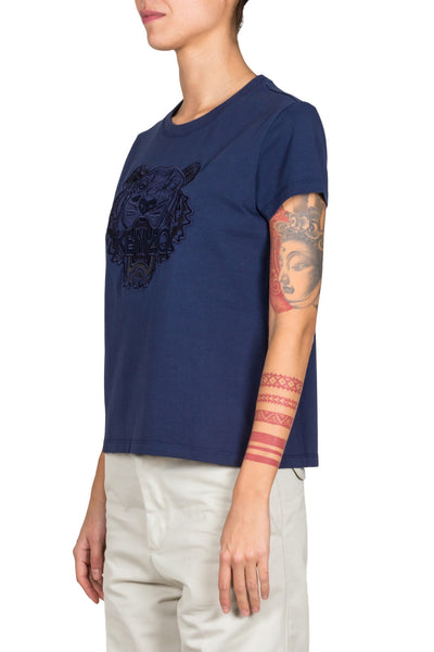 Embroidered Tiger T-Shirt - cooder