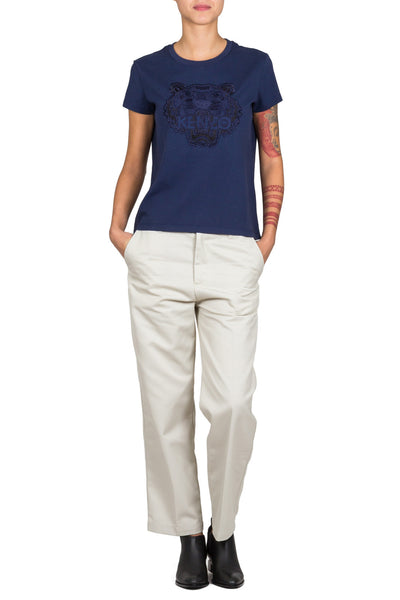 Embroidered Tiger T-Shirt - cooder