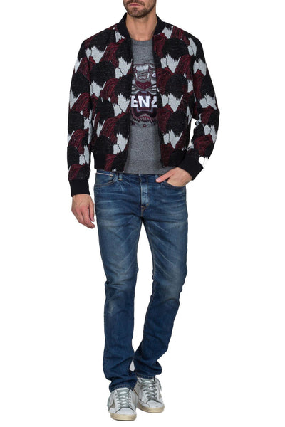 Jacquard Bomber Jacket - cooder