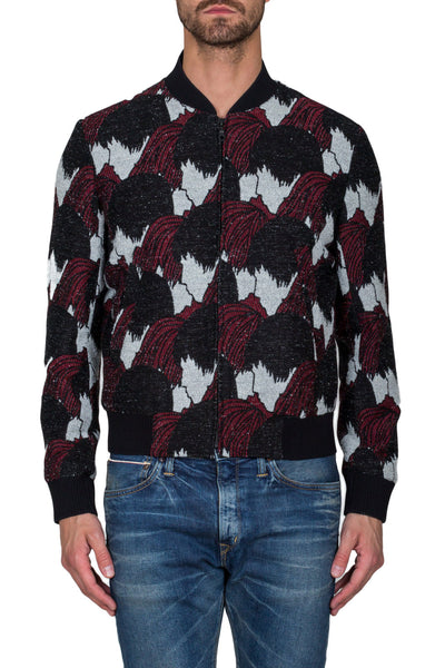 Jacquard Bomber Jacket - cooder