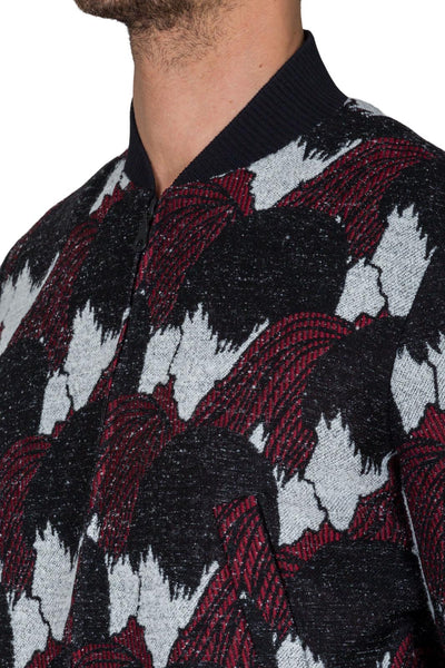 Jacquard Bomber Jacket - cooder