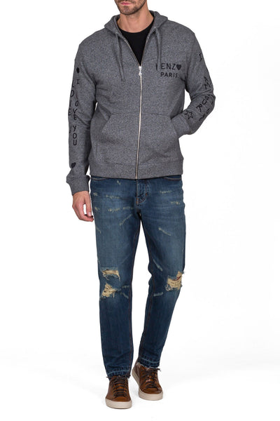 Embroderied Hoodie - cooder