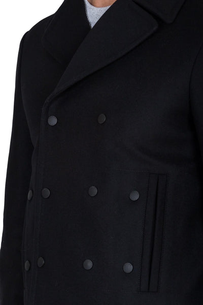 Double Breasted Peacoat - cooder