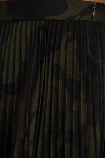 Soleil Pleated Long Skirt - cooder