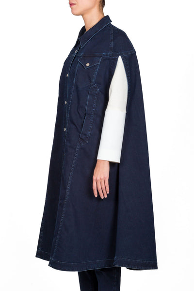 Long Cape Blouson - cooder