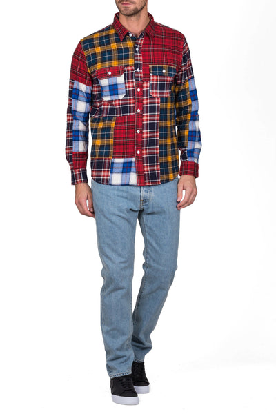 Mixed Plaid Shirt - cooder