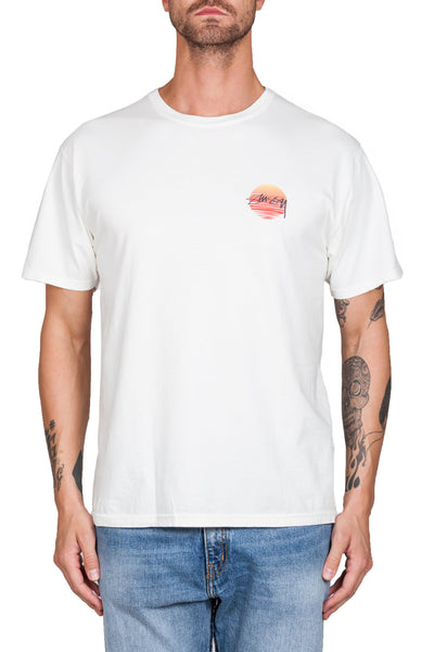 Sunset Dot Pigment Dyed Tee - cooder