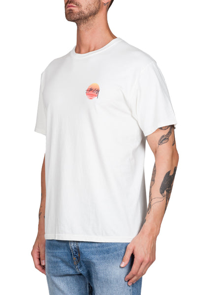 Sunset Dot Pigment Dyed Tee - cooder