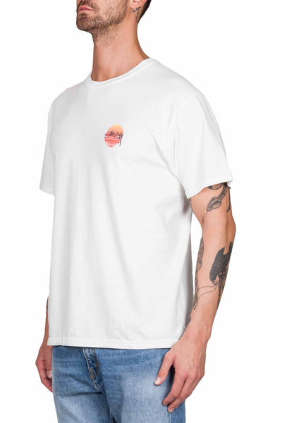 Sunset Dot Pigment Dyed Tee - cooder