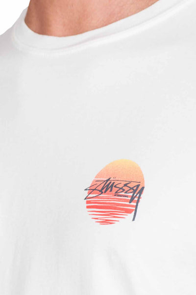 Sunset Dot Pigment Dyed Tee - cooder