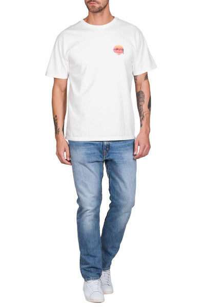 Sunset Dot Pigment Dyed Tee - cooder