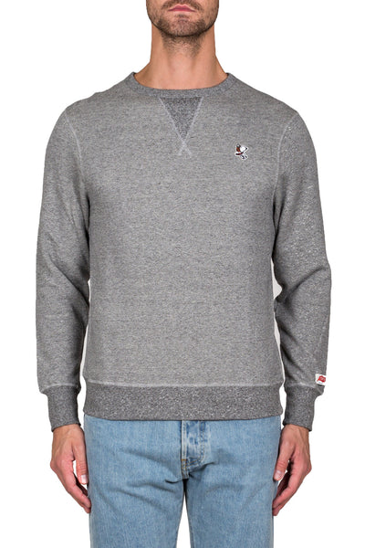 Snoopy Flying Ace Applique Crew Sweat - cooder
