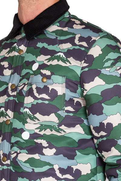 Landscape John Padded Overshirt Jacket - cooder