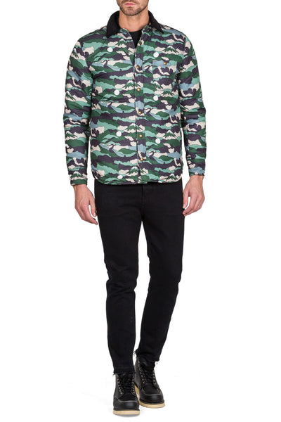 Landscape John Padded Overshirt Jacket - cooder