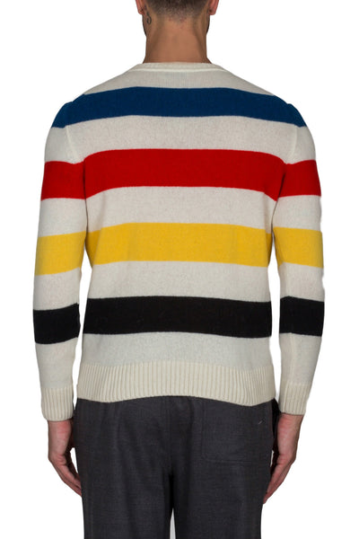 Lambswool Stripes Pullover - cooder