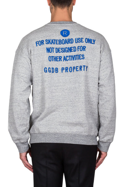 Embroidered Back Sweatshirt - cooder