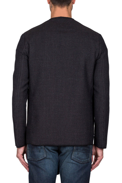 Buttonless Jacket With Detachable Scarf - cooder
