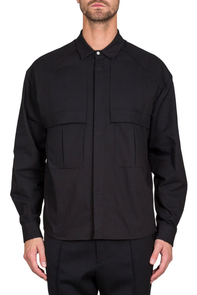 Boxy Pocketed Shirt - cooder