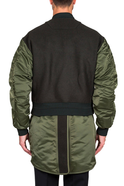 Layered Bomber Jacket - cooder