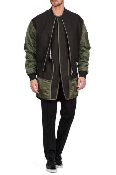 Layered Bomber Jacket - cooder