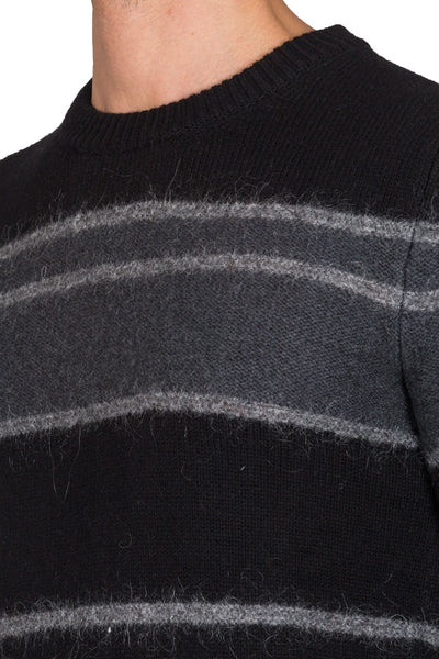Striped Crew Neck Jumper - cooder