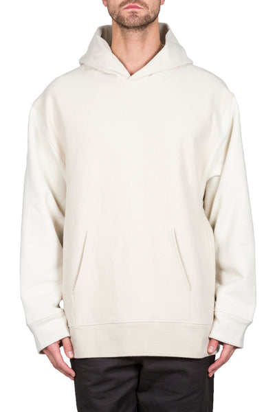 Two Tone Hoodie Off White - cooder