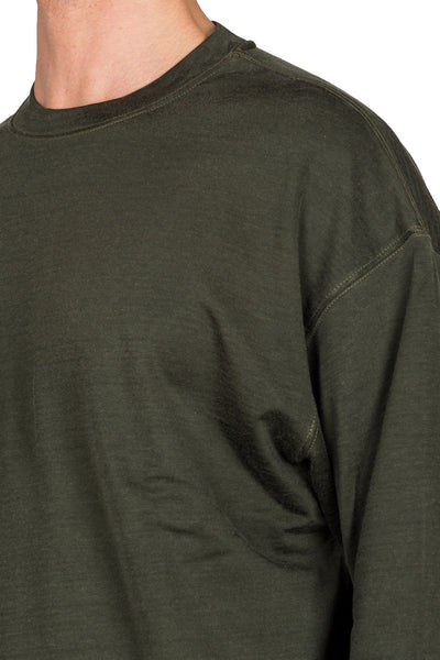 Plaited Jersey Crewneck - cooder